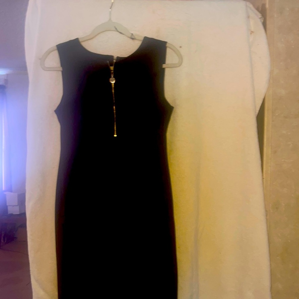 Black Calvin Klein dress